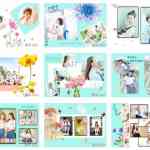 青春毕业册竖版_PSD格式