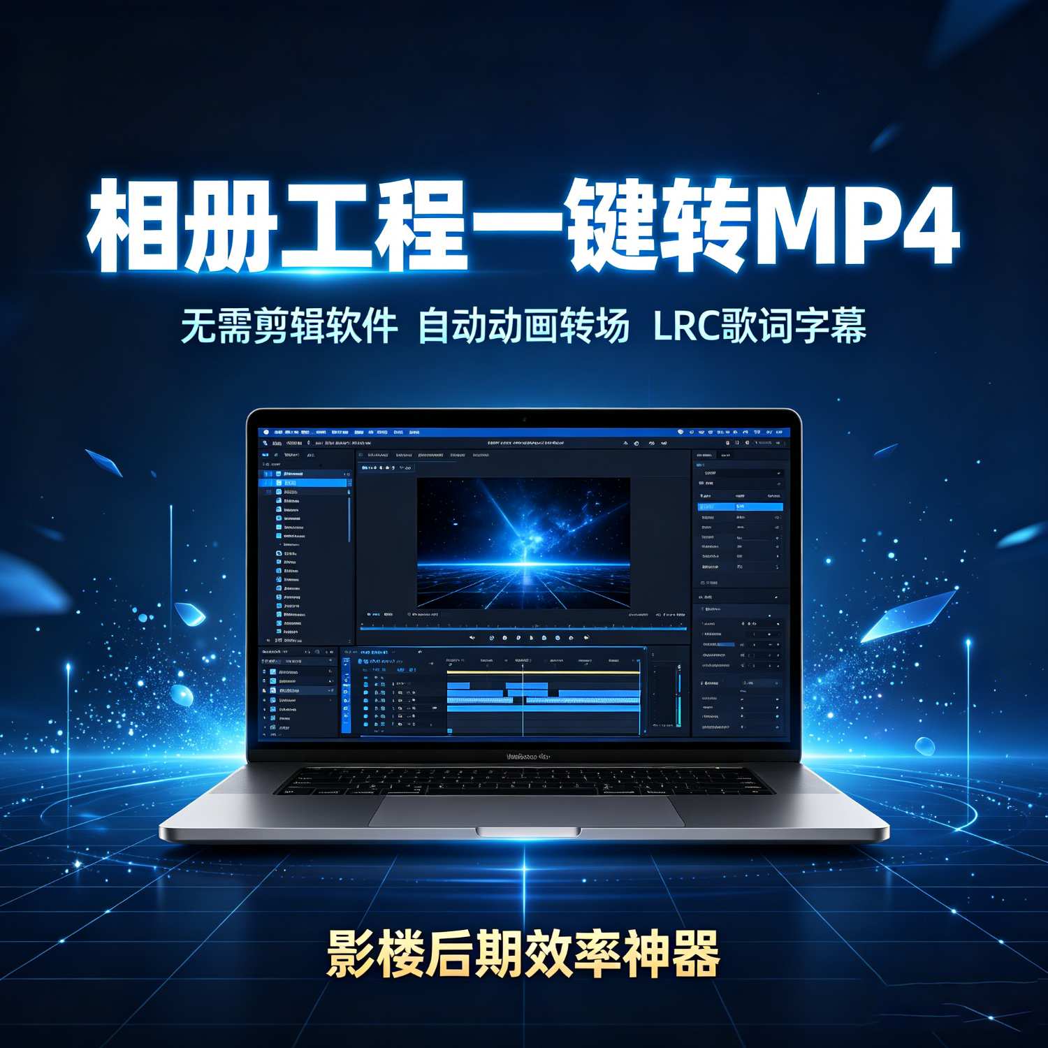 N8相册工程一键转 MP4｜华千影相册转换 MP4 助手